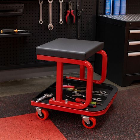 Werkstatthocker mit rollen tragkraft 100 kg