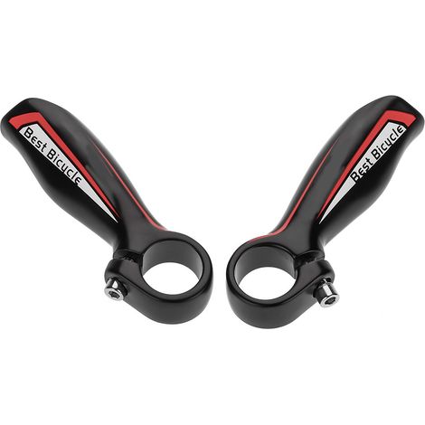 1 Paire de Poignées Vélo VTT en Aluminium pour Guidon 22,2 mm - Confort et Adhérence (1/5)
