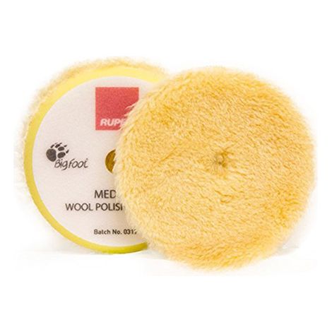 RUPES 9.BW150M PAD WOLL YELLOW MEDIUM 130/145 mm