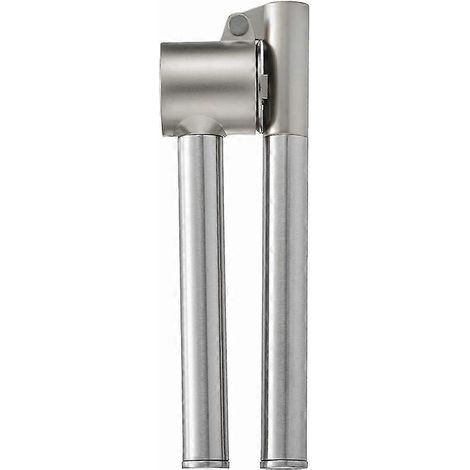 Knoblauchpresse aus Edelstahl 304, länger, abnehmbar und rostfrei (1/5)