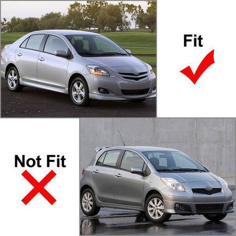 Deux bandes d'étanchéité 7555152160 et 75555252140 conviennent aux Toyota Yaris 07-11. (1/5)