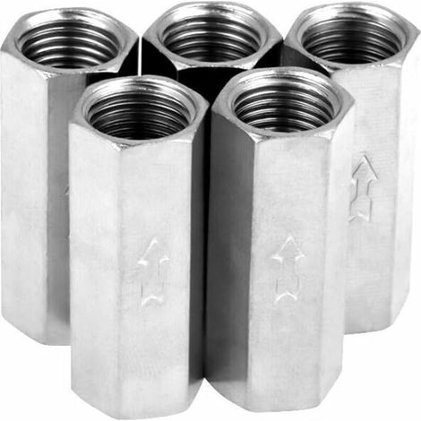 valvole di ritegno esagonali in rame con filettatura femmina da 1/4'' a passaggio totale, accessori per valvole di controllo e ricambi - Crezuo
