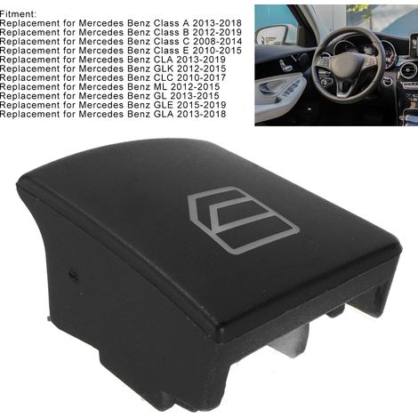 Fensterheberschalter Fahrerseite für Mercedes-Benz A-Klasse, B-Klasse, C-Klasse, CLA, GLK usw. (2012–2019) – Fensterheberschalter für Linkslenker mit ABS (1/5)