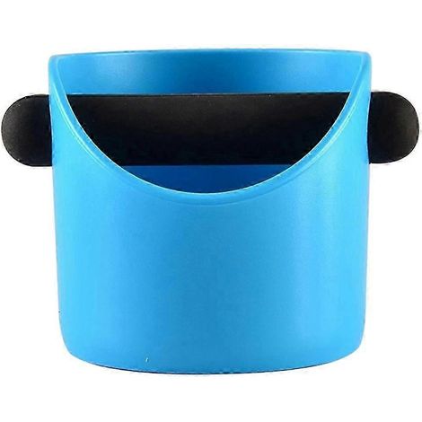 Cafetière, ABS détachable, résistante aux chocs, avec barre en caoutchouc, idéale pour préparer du café.-A Blue