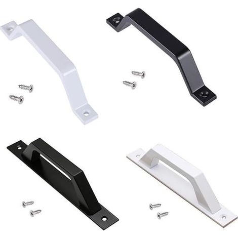 Poignée de porte coulissante robuste en aluminium pour portes extérieu (1/5)