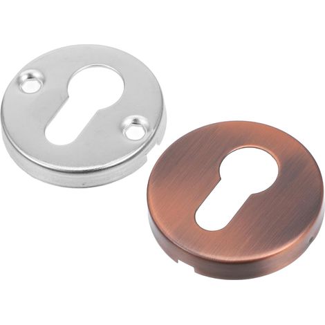 Cache, serrure Housoutil, design, acier inoxydable, marron (1/5)