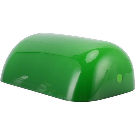 Abat-jour en verre vert, bonne transmission de la lumière, remplacement de bureau Vintage pour le bureau et la maison (1/5)