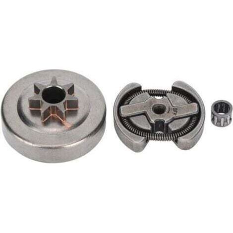 Kupplungstrommel, Kettenradlager-Baugruppe für Kettensägenkupplung, 3-teiliges Set, passend für Husqvarna 235 E 240136137141142 36 41 Ersatzteile (1/5)