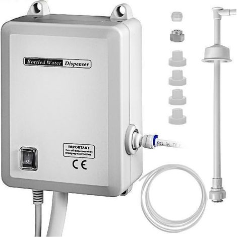 Pompe de distribution d'eau en bouteille, avec tuyau en PE 1 Gal/MIN 40 PSI for distributeur d'eau de machine à thé de café réfrigérateur machine à glaçons ( Color : Single Headed B , Size : 1 UK ) (1/5)