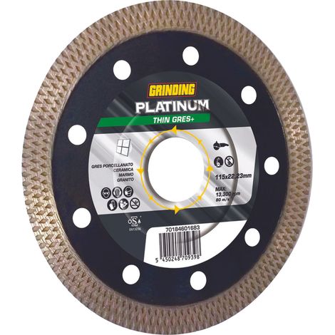 DISCO DIAMANTATO GRINDING PLATINUM THIN GRES 115X1,2