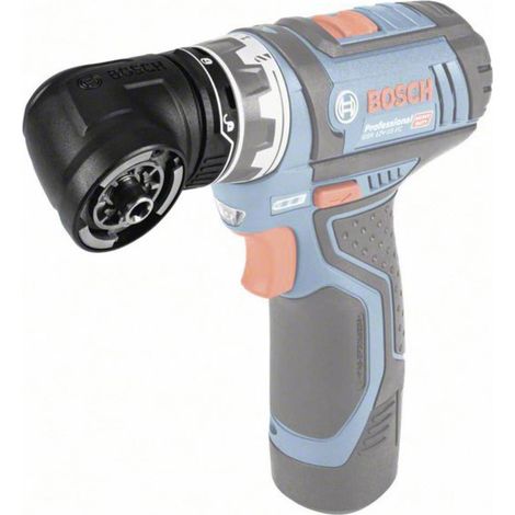 Bosch Professional – Perceuse-visseuse d'angle GFA 12-W 1600A00F5K – Fixation un clic – 16 positions de verrouillage – Pour espaces restreints