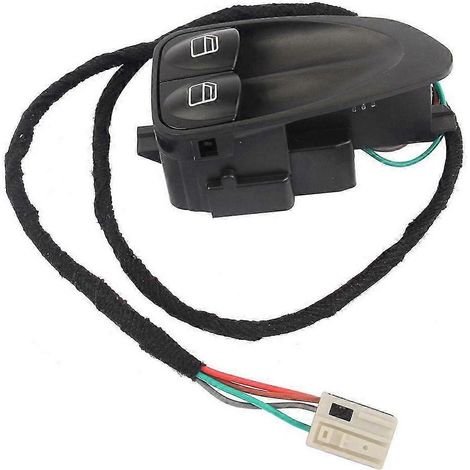 23082113517167 Interrupteur de porte/fenêtre électrique côté gauche, compatible avec R230, SL, SL500 et SL550. (1/5)