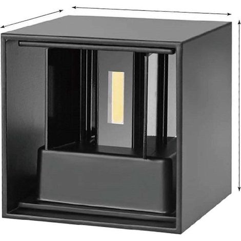 Applique murale LED étanche 6W/12W AC85265V, montage en surface, style nordique moderne, pour intérieur et extérieur, 5500/7000K, référence 12W01 (1/5)