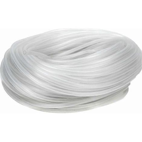 Tuyau souple en silicone de 4 à 6 mm pour pompe à oxygène, compatible avec les pierres à bulles d'air et les pompes professionnelles pour aquariums et bassins. (1/4)