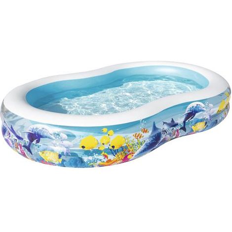 Piscina gonfiabile ovale 274x157x46 cm (1/10)
