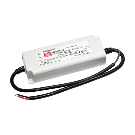 Driver LED meanwell npf-90d-42 90W dimmerabile PFC