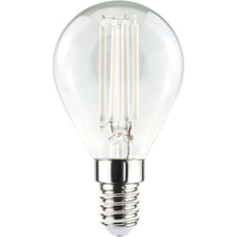 LAMPADINA LED SFERA WHITE STICK  4,5W E14 470LM 4000K - 10 pezzi