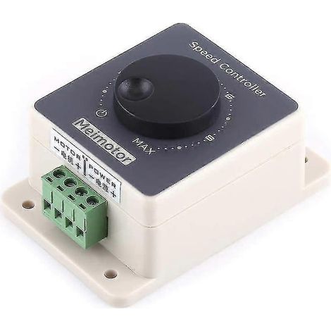 Contrôleur de vitesse 12 V, régulateur de moteur 12 V, modulateur de largeur d'impulsion (PWM), régulateur de vitesse moteur 10-60 V 20 A (1/5)