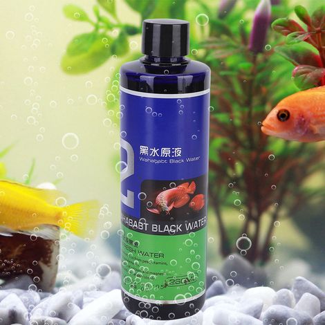 Aquarium écologique à eau noire, vanne de réglage du pH, adoucisseur d'eau, réduction des bactéries (1/5)
