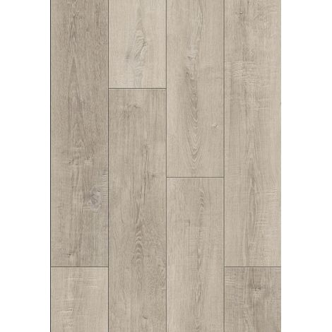 Mexen Parker échantillon de panneau vinyle 1240 x 182 mm SPC 6,5 mm, sous-couche IXPE 1,5 mm, 4 V-Fuga, Chêne - F1015-S (1/5)