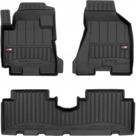ALFOMBRAS, ALFOMBRAS DE PUERTA, ALFOMBRAS DE GOMA PARA PUERTAS KIA Sportage 2 II 2004-2010, 3D TRAGAMONEDAS
