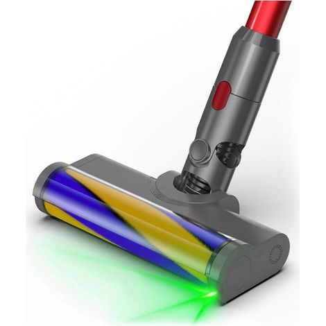 Ersatz-Rotationsbürstenkopf für Staubsauger der Modelle V7, V8, V10, V11 und V15 mit grünem Laserlicht-Bodenzubehör (1/5)