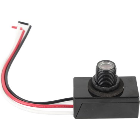 Automatischer fotoelektrischer Zellenschalter für Straßenbeleuchtung, mit Zeitverzögerung, 105–130 V Wechselstrom, 50–60 Hz (1/4)