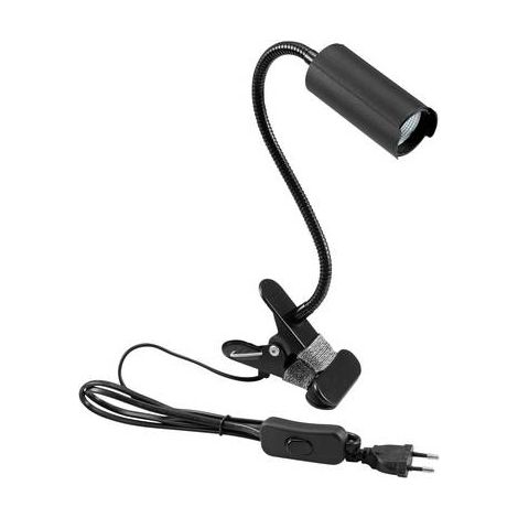 Eurolite KKL-7 lámpara de pinza LED negra 7 W