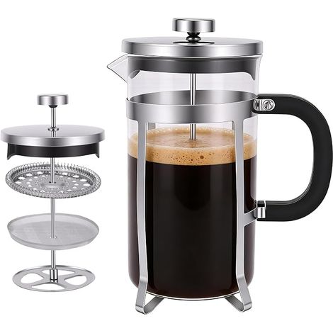 French Press Coffee Maker, 1000ML (1/5)