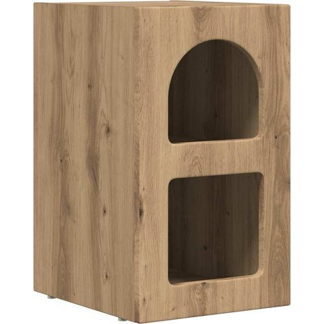 Nachttisch Artisan-Eiche 29,5 x 33,5 x 50 cm Holzwerkstoff vidaXL