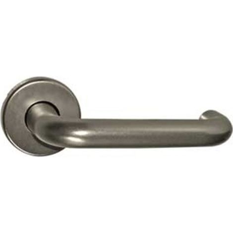 Manivela Puerta 1988/554To-S-F6 Aluminio  Inox Roseta