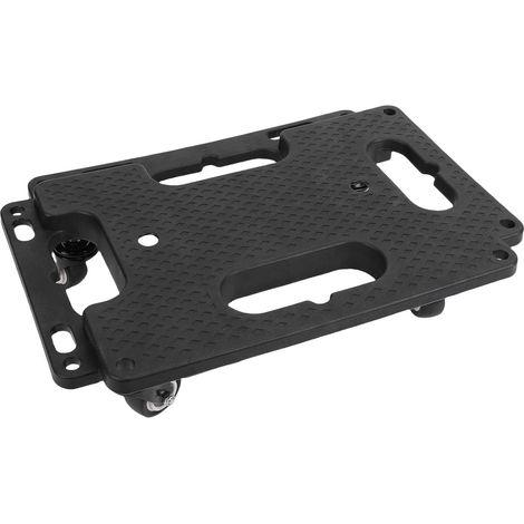 Plateforme roulante pour meubles, emboîtable en PP, capacité de 200 kg (1/5)