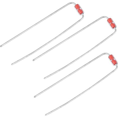 Lot de 10 thermistances NTC MF58 100K haute sensibilité, capteurs thermiques résistifs précis pour mesure et contrôle de température. (1/5)