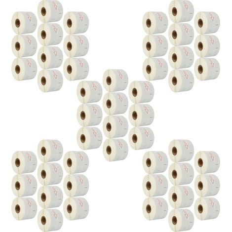 vhbw 50x Label Roll 57mm x 32mm (1000 Label) Replacement for Dymo 11354 for Label Maker (1/4)