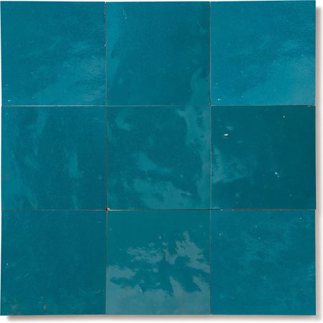 Carrelage Zellige Marocain Bleu Turquoise 10x10 cm (vendu par 0,5 m²) - RO'MA NATURE