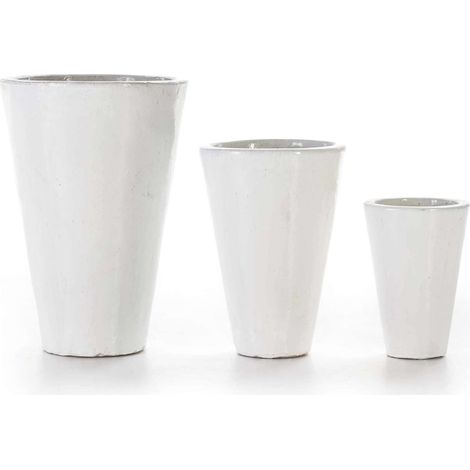Cache-pots adons (lot de 3) - Blanc (1/3)