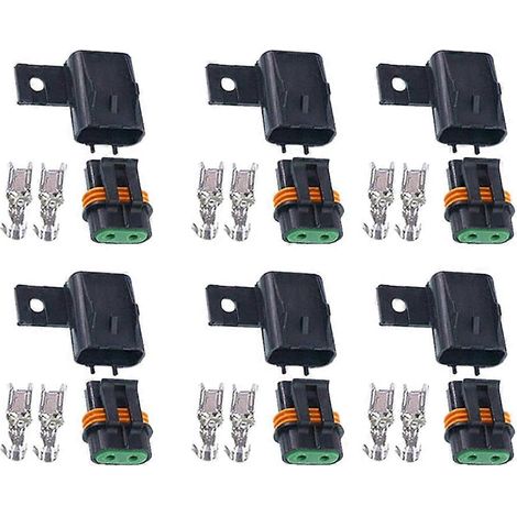 Kit de 6 porte-fusibles ATO/ATC étanches, avec raccord de câblage existant. (1/5)