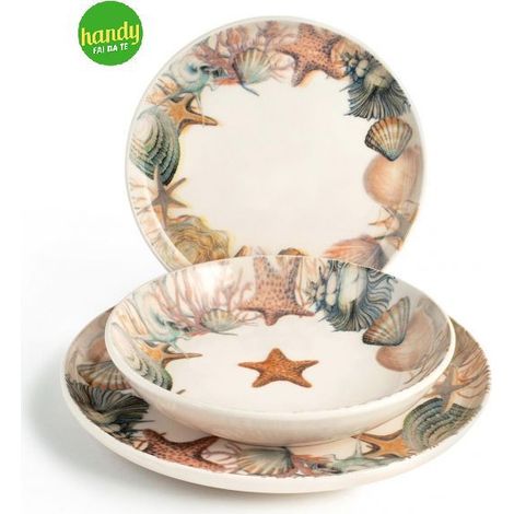 Servizio tavola Saint Barth H&H 18 pezzi in stoneware (1/3)