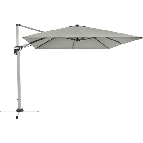 Doppler Sonnenschirm/ Ampelschirm "Active II Pendelschirm" 350 x 260 cm, hellgrau, Bezug aus 100% Polyester, Stock aus Auminium, Streben aus Stahl, 26,2 kg Sonnenschirm / Ampelschirm "Active II Pendel (1/8)