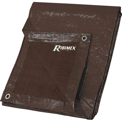 Ribimex Telo Impermeabile da Esterno Rinforzato 2x3 m, 120 g/m², in Polietilene Anti-UV, con Occhielli in Alluminio Ogni Metro, Imputrescibile e Resistente agli Agenti Atmosferici – PRB12002X03M (1/2)
