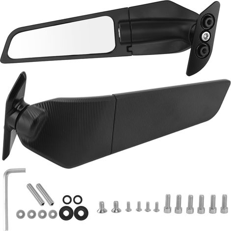 Rétroviseur modifié pour moto avec canards et réflecteurs, compatible avec DUCATI PANIGALE 1299/959 2015-2021 (1/5)