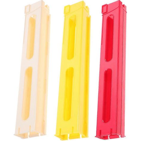 Lot de 3 clips pour train de dominos, accessoires d'extension pour train de dominos pour enfants (style aléatoire)-24X4CM-Random Color