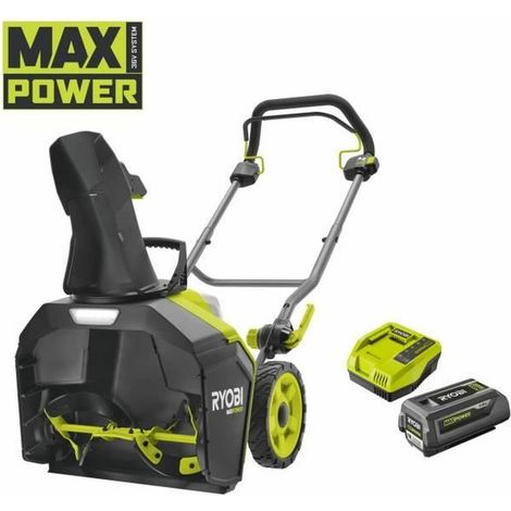 Ryobi RY36STX45A-140 Einphasige bürstenlose Schneefräse, Akku 36 V, 45 cm, 1 x 4,0 Ah (1/5)