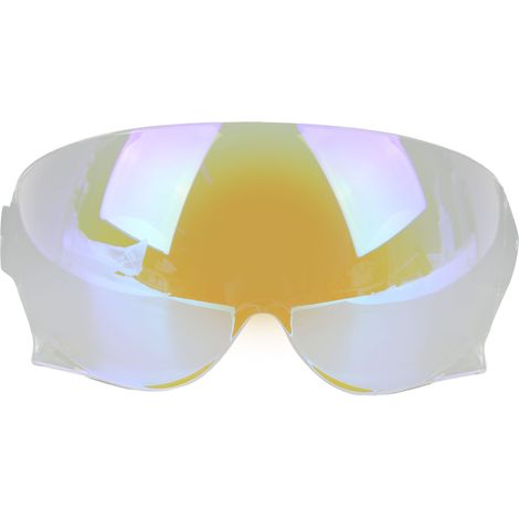Casque Moto Verre PC Protection UV Anti-Soleil Lentille Remplacement pour JO EX ZERO CJ 3 Casque Revo Bleu Transparent (1/5)