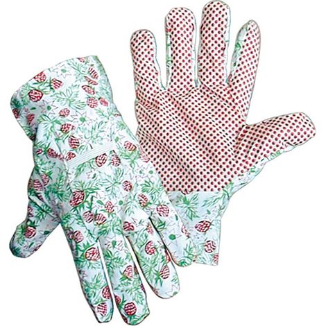 12PAIA GUANTI IN COTONE DONNA PER GIARDINAGGIO