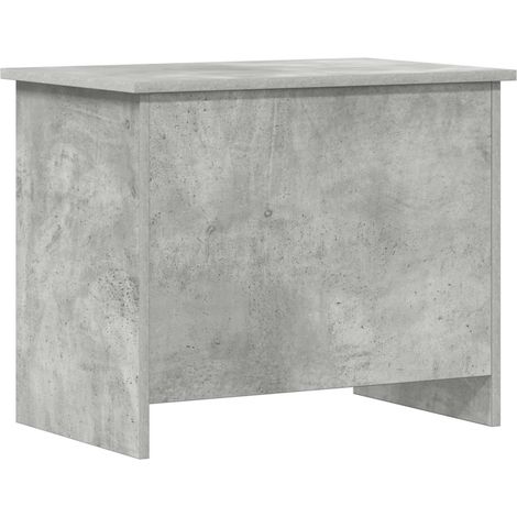 Aufbewahrungstruhe Betongrau 60 x 40 x 50 cm Holzwerkstoff vidaXL