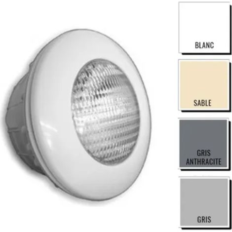 Projecteur led 1,14 blanche pour piscine béton et liner - blanc
