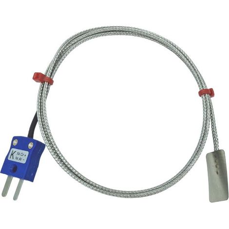 Thermocouple RS PRO type K Ø 13mm, L 25mm, +350°C max à Fiche mâle miniature ( Prix pour 1 )