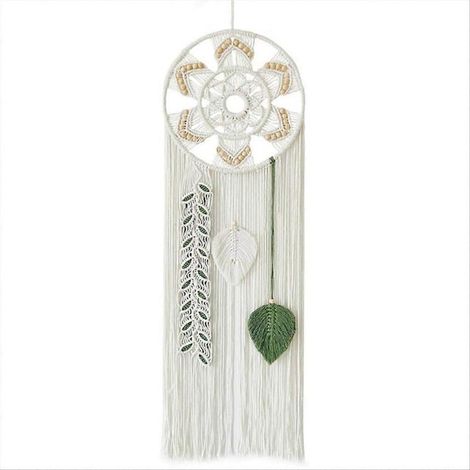 Attrape-rêves en macramé pour chambre à coucher, décoration murale attrape-rêves (1/5)