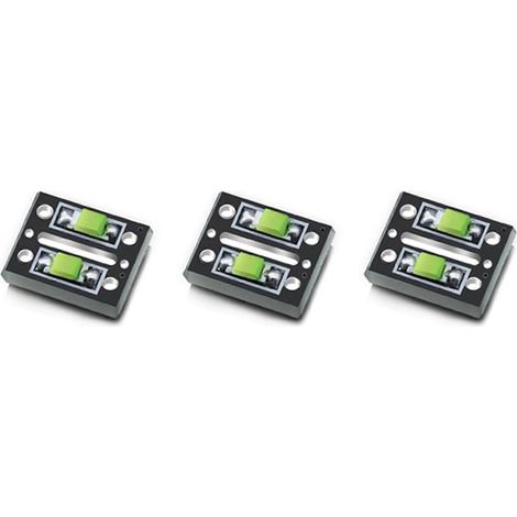 3 lámparas para extrusor, iluminación de boquilla para extrusor, accesorios para impresora 3D, luz LED blanca de amplio voltaje de 5 V para VORON 0.2()